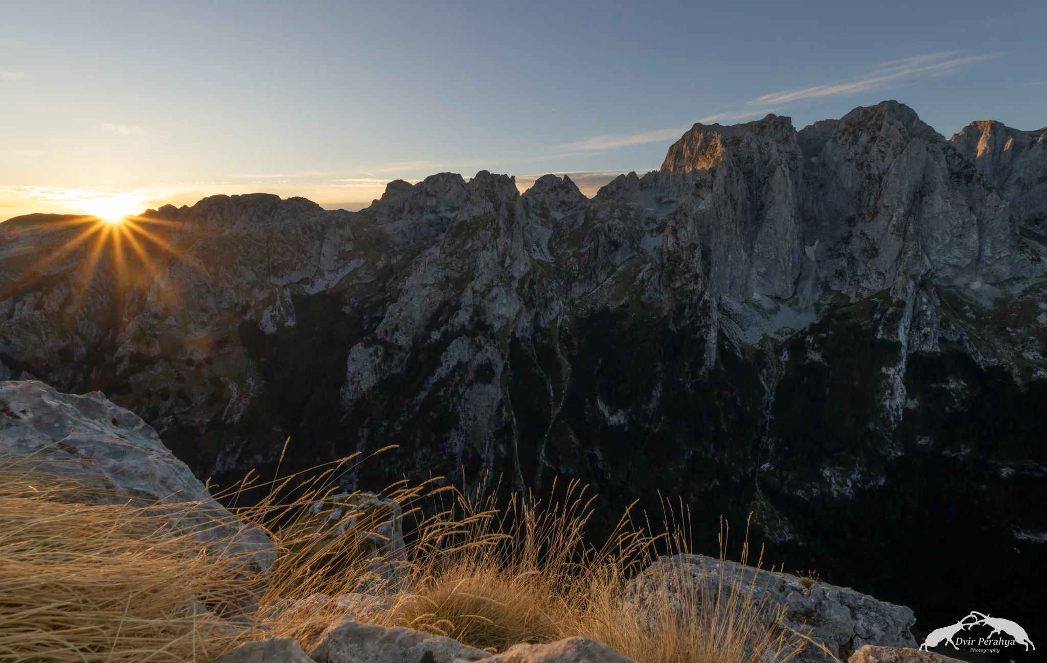 Mountain pass, Valbonë, Albania